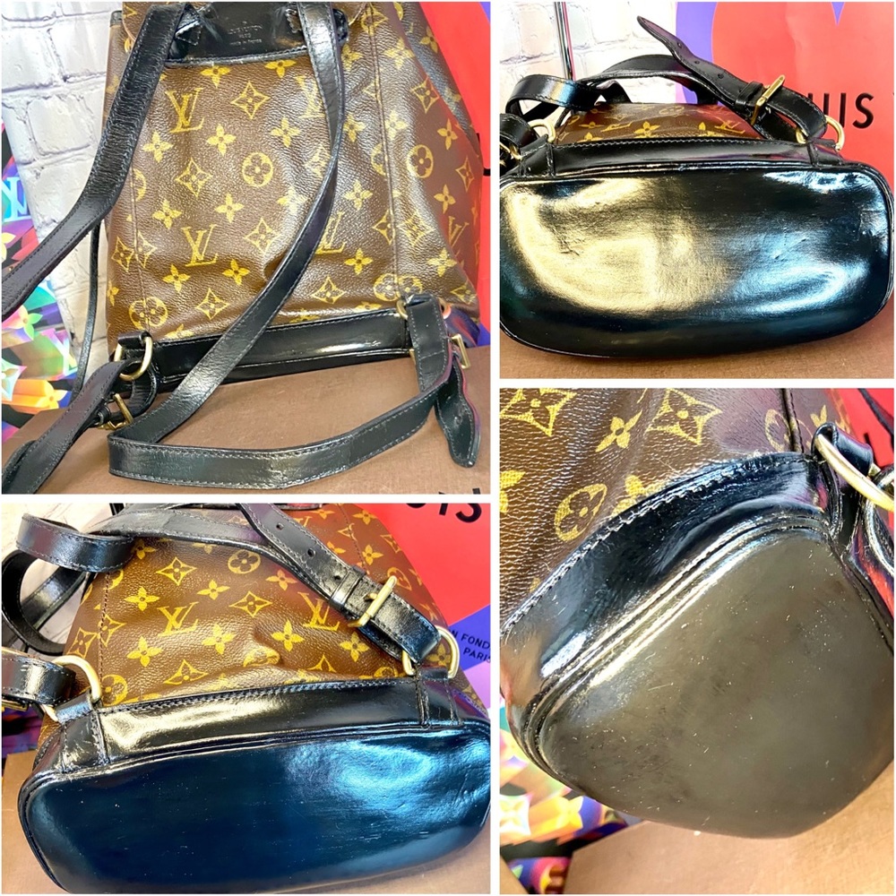 Louis Vuitton Montsouris MM backpack custom - Picture 6 of 16